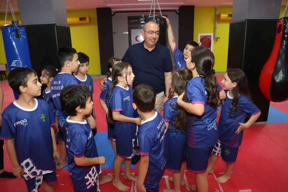 Meram Yaz Spor Okulları dolu dolu devam ediyor