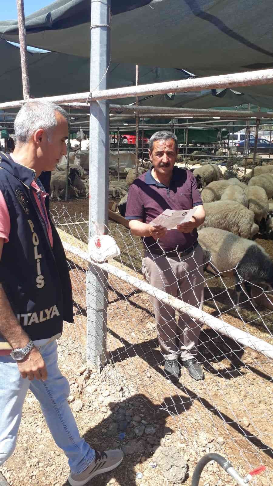 Kurban pazarlarında dolandırıcı uyarısı