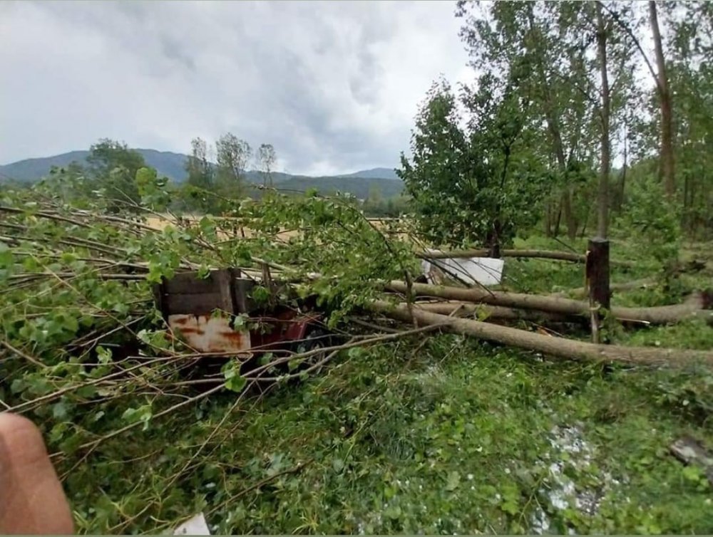 Ankara Nallıhan’da şiddetli yağış sel ve baskınlara neden oldu! Ceviz büyüklüğünde dolu yağdı