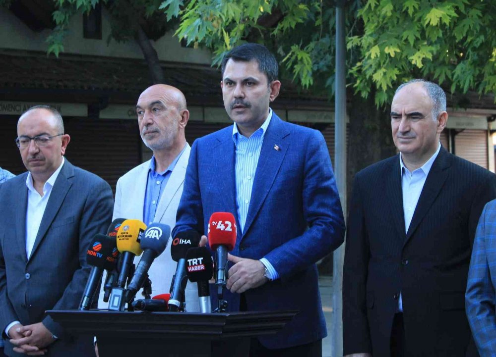 Çevre, Şehircilik ve İklim Değişikliği Bakanı Kurum Konya’da hemşehrileriyle bayramlaştı!