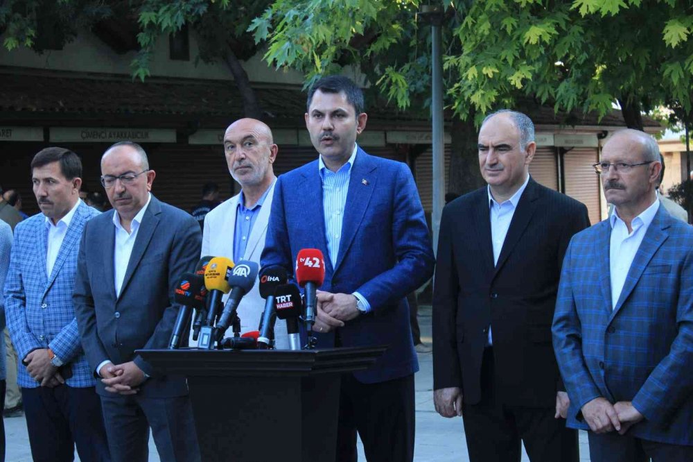 Çevre, Şehircilik ve İklim Değişikliği Bakanı Kurum Konya’da hemşehrileriyle bayramlaştı!