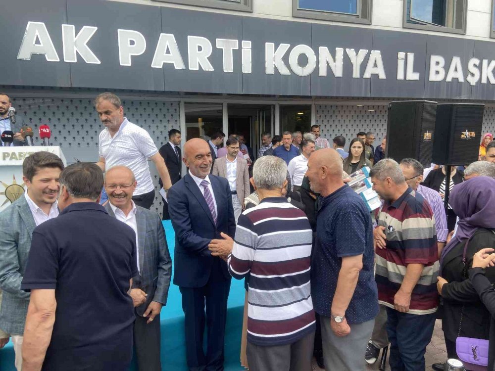 AK Parti Konya bayramlaşmasında insanlığa barış ve hoşgörü mesajı