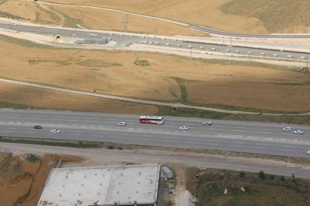Bayram dönüşü trafiği havadan denetlendi! Ankara yolları sakin