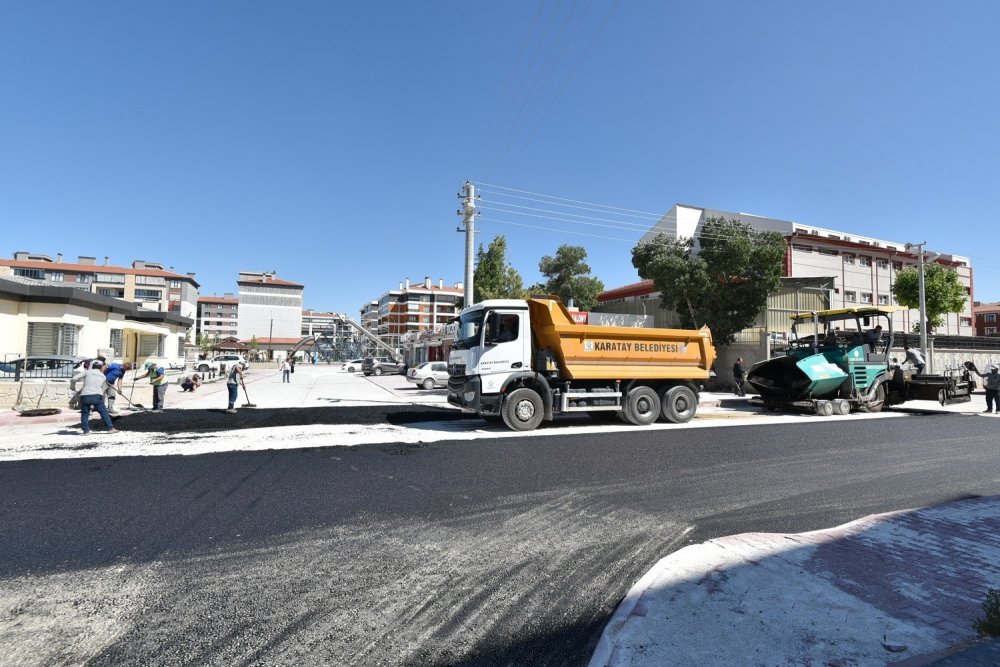 Konya Karatay'da bayramda da mesai sürüyor! Başkan Kılca da sahada