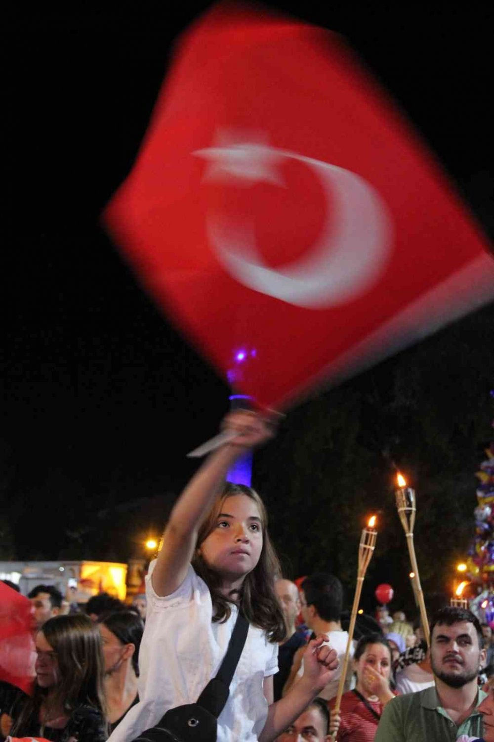 Karaman Aktekke 15 Temmuz Demokrasi Meydanı'nda tek yürek oldu