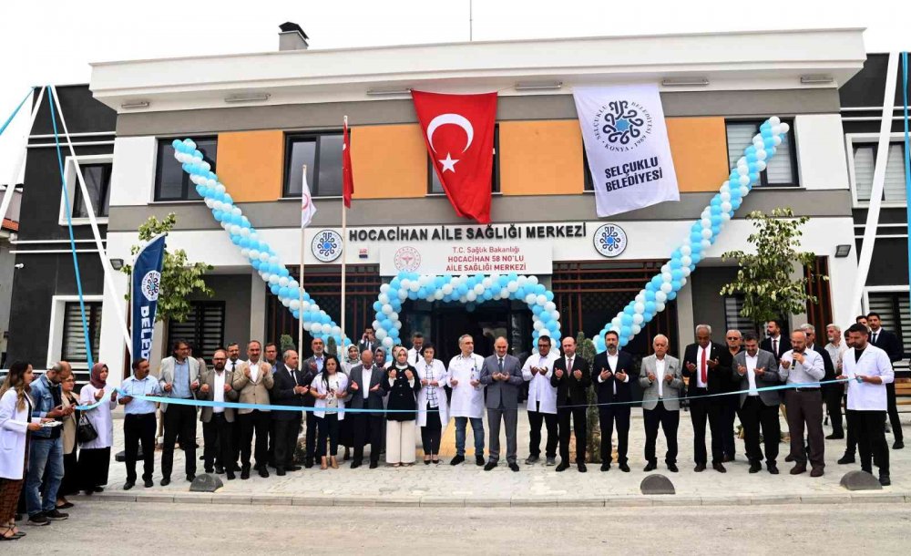 Bölgesinde 15 bin kişiye hizmet veriyor! 58 No’lu Hocacihan Aile Sağlığı Merkezi'nin resmi açılışı yapıldı