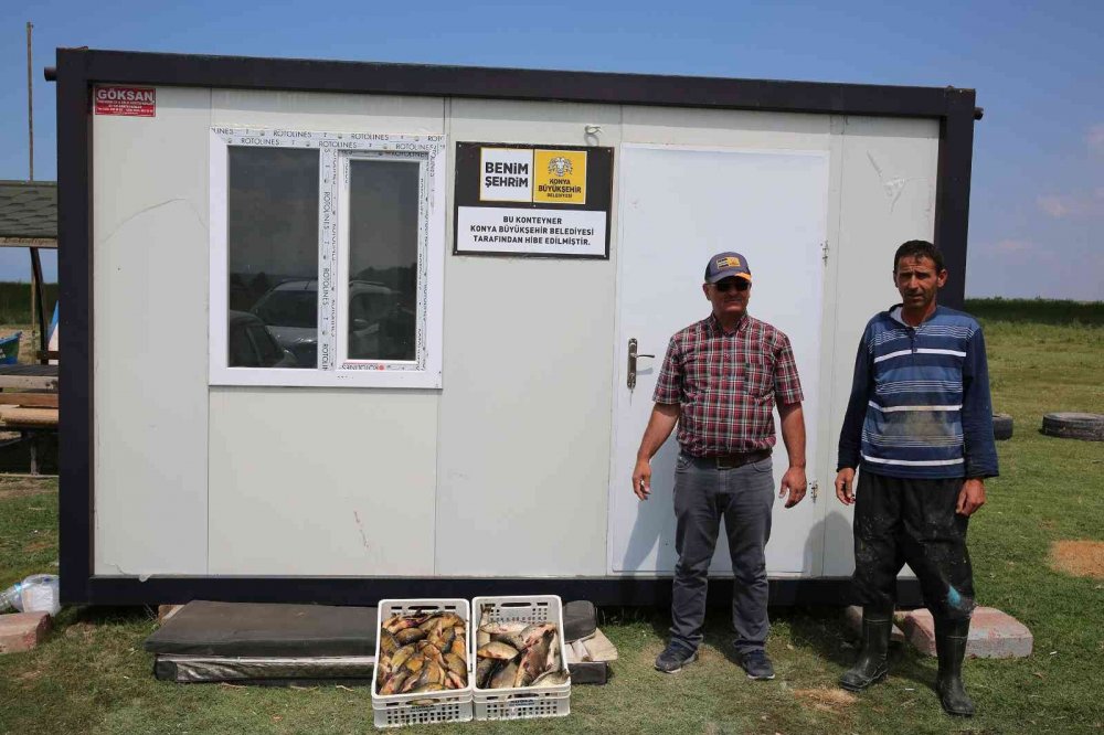 Konya Büyükşehir’den balıkçılara modern balıkçı barınağı