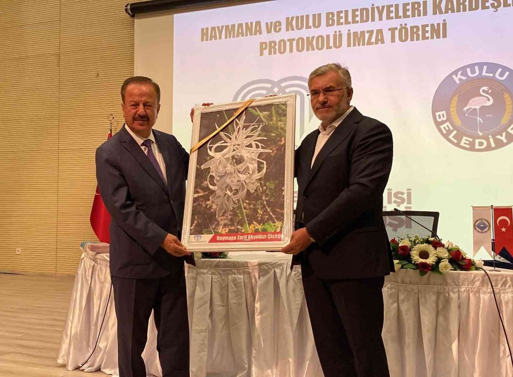 Konya Kulu ve Ankara Haymana kardeş oldu