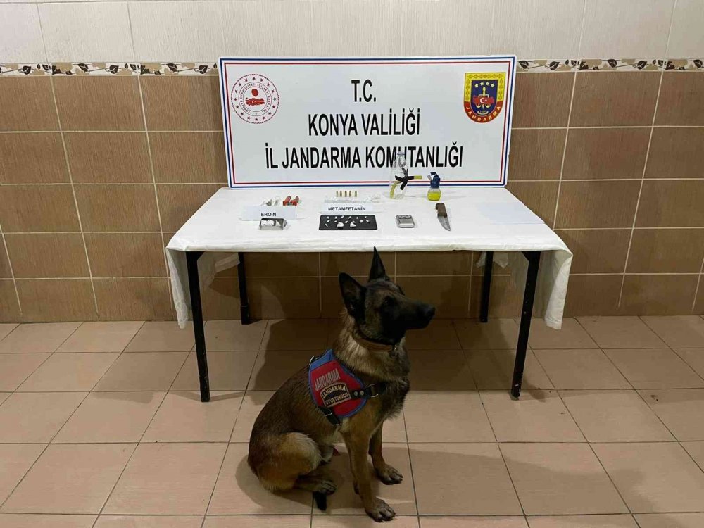 Konya’da jandarmadan uyuşturucu operasyonu! 3 zehir taciri tutuklandı