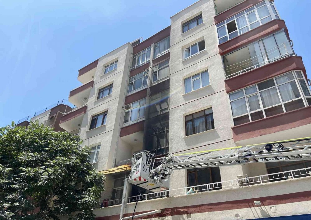 Konya’da korkutan yangın! Büyümeden söndürüldü