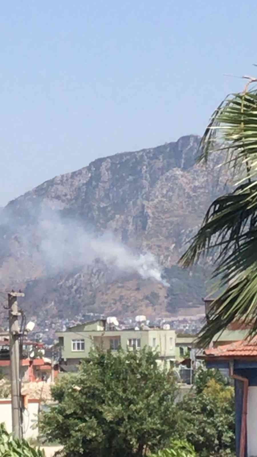 Antakya'da orman yangını! Müdahale sürüyor
