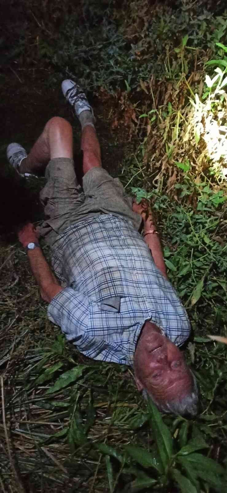 Manavgat'ta kaybolan İngiliz turist Ronald Joshva Plunkett su kanalında bulundu
