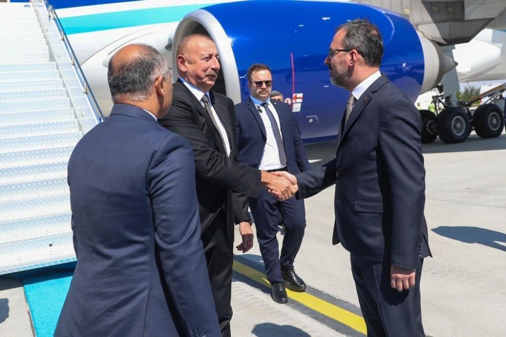 Konya'da büyük gün! Azerbaycan Cumhurbaşkanı İlham Aliyev de kente geldi