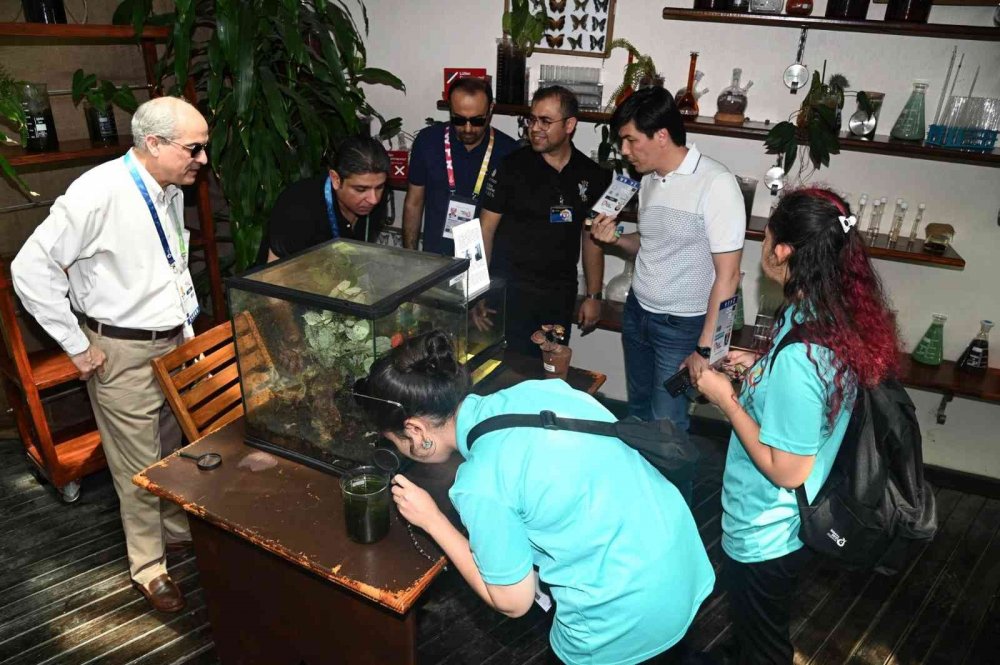 Konya'da İslam Dayanışma Oyunları heyecanı! Heyet Tropikal Kelebek Bahçesi’ne hayran kaldı