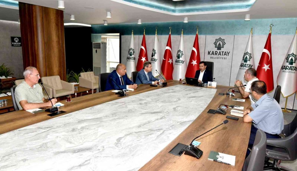 Konya 2021 sürüyor! Tunus Olimpiyat Komitesi Karatay yatırımlarını inceledi! Etliekmek yedi