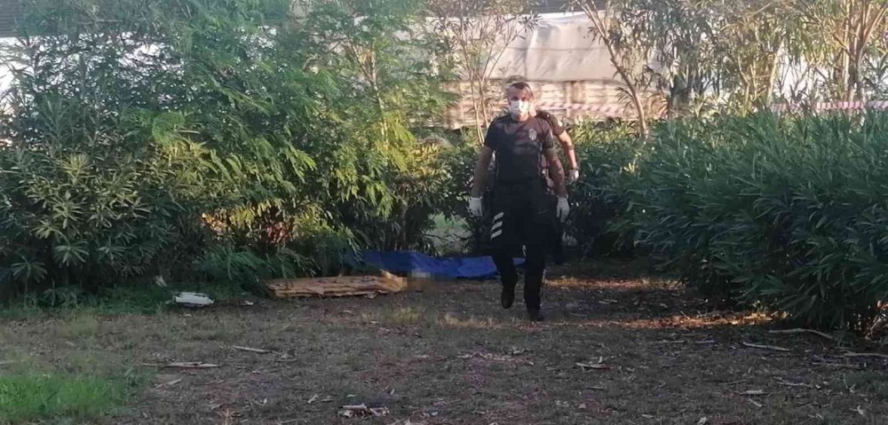 Manavgat'da yeşil alanda 3 günlük ceset bulundu