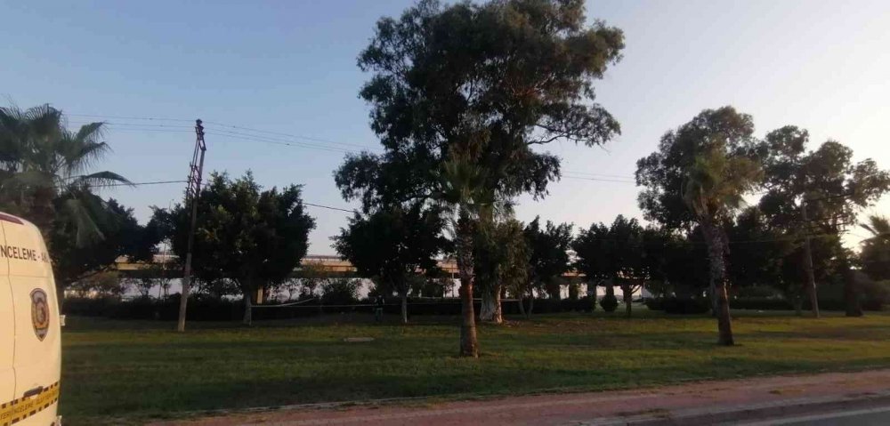 Manavgat'da yeşil alanda 3 günlük ceset bulundu