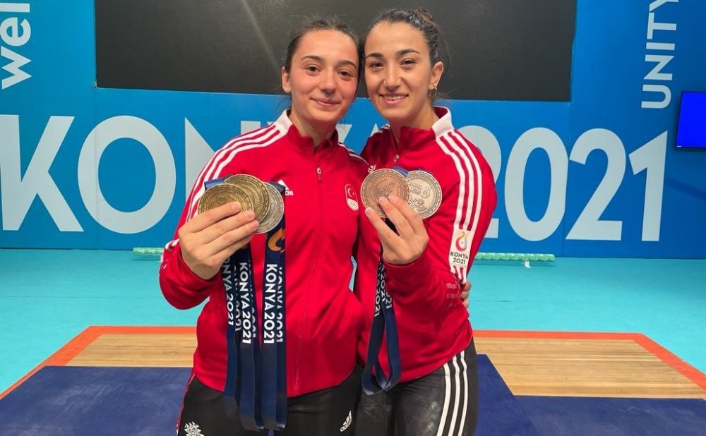 Konya 2021! Nuray Güngör 2 altın madalya kazandı