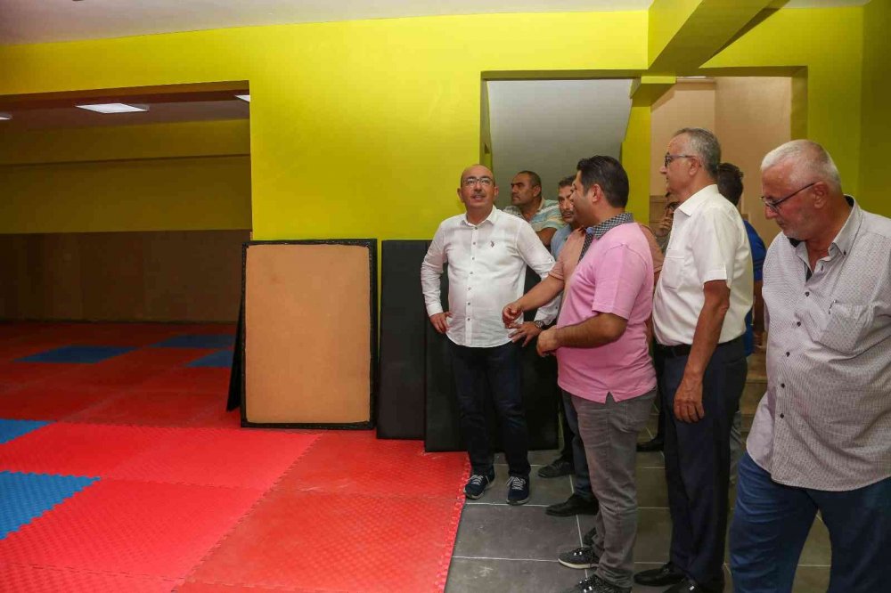 Konya Meram’da kullanılmayan Dere Sosyal Tesisi çok amaçlı bir tesis haline getirildi