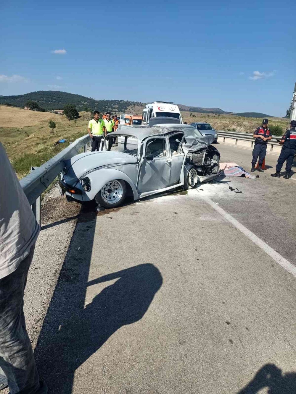 Afyon’da feci kaza! 1 kişi öldü 4 yaralı var