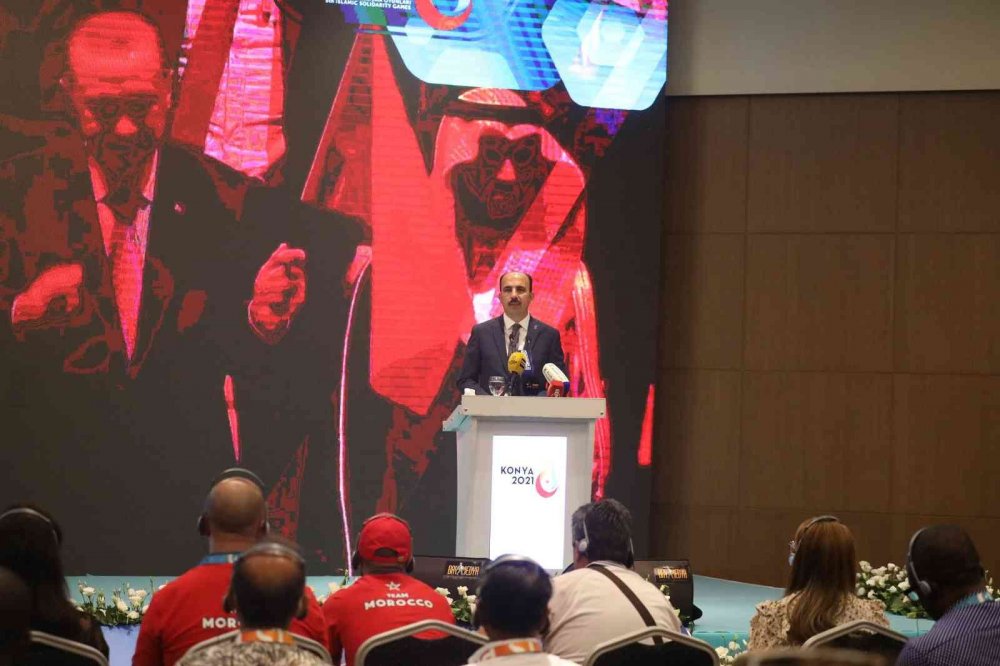 Başkan Altay yabancı basına açıklamalar! Konya ve Türkiye olimpiyatlara hazır”