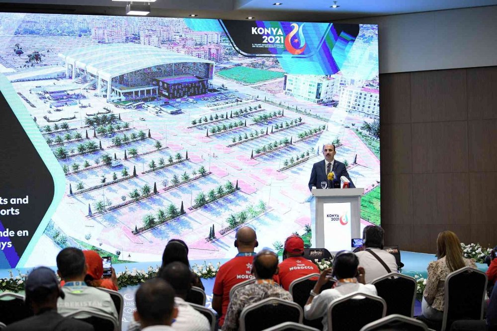 Başkan Altay yabancı basına açıklamalar! Konya ve Türkiye olimpiyatlara hazır”