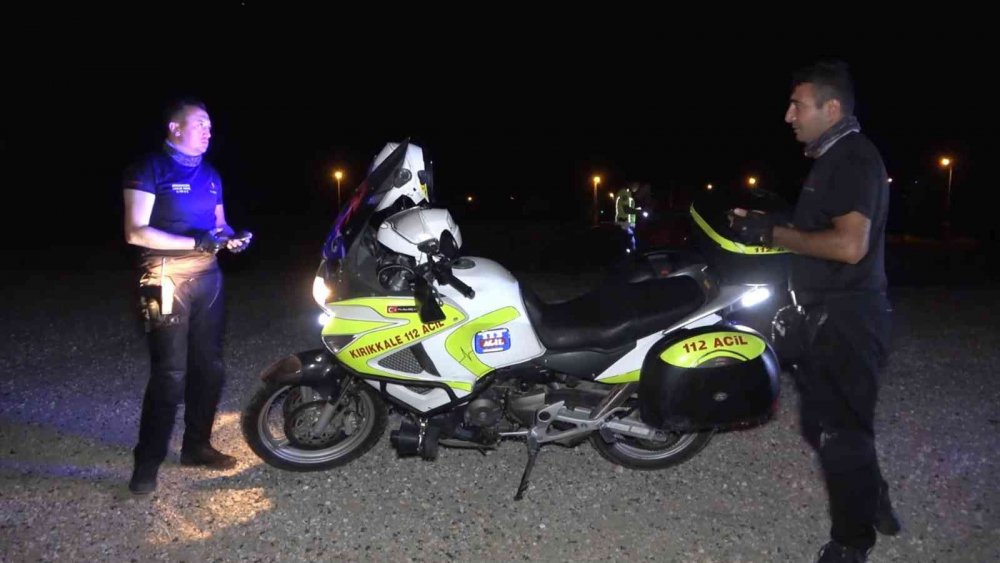 Kırıkkale-Kırşehir yolunda takla atan otomobil metrelerce savruldu! 3 yaralı