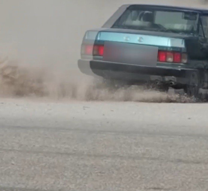 Konya’da driftle tozu dumana katıp sosyal medyada paylaşan magandaya ceza üstüne ceza