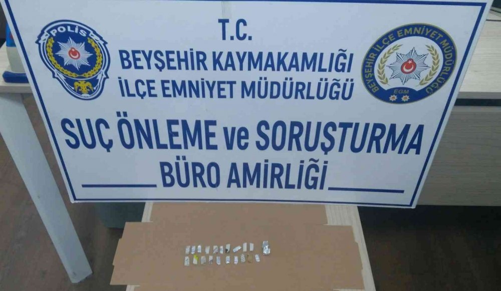 Konya’da torbacı operasyonu! 3 zehir taciri tutuklandı