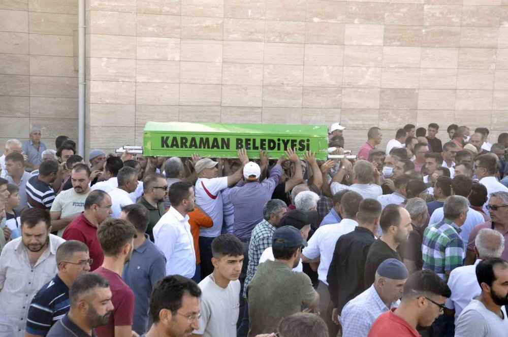 Karaman’da aracıyla baraj gölüne uçan İbrahim Yaşar toprağa verildi