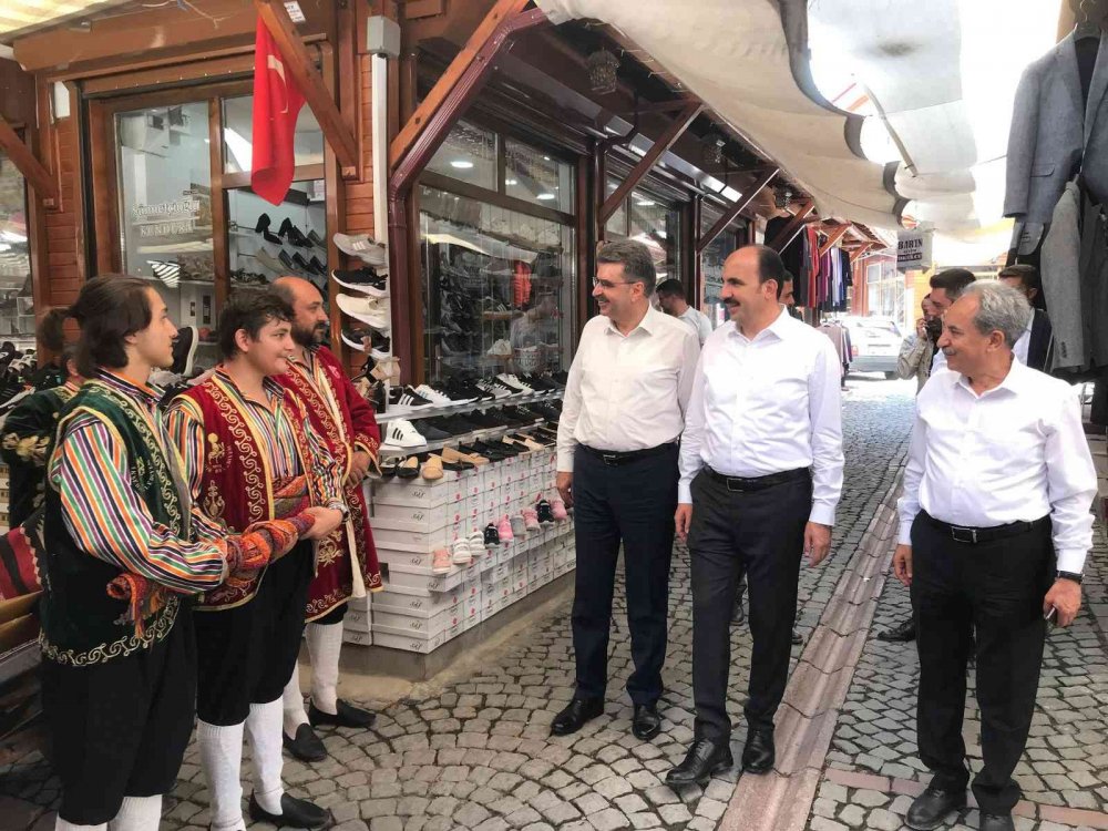 Konya haber! Başkan Altay Akşehir yatırımlarını inceledi! KOMEK'te gençlerle buluştu