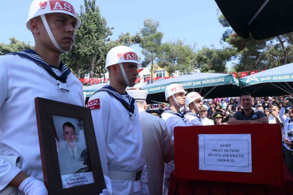 Şehit Hava Savunma Astsubay Kıdemli Çavuş Okan Meteöz'e son görev