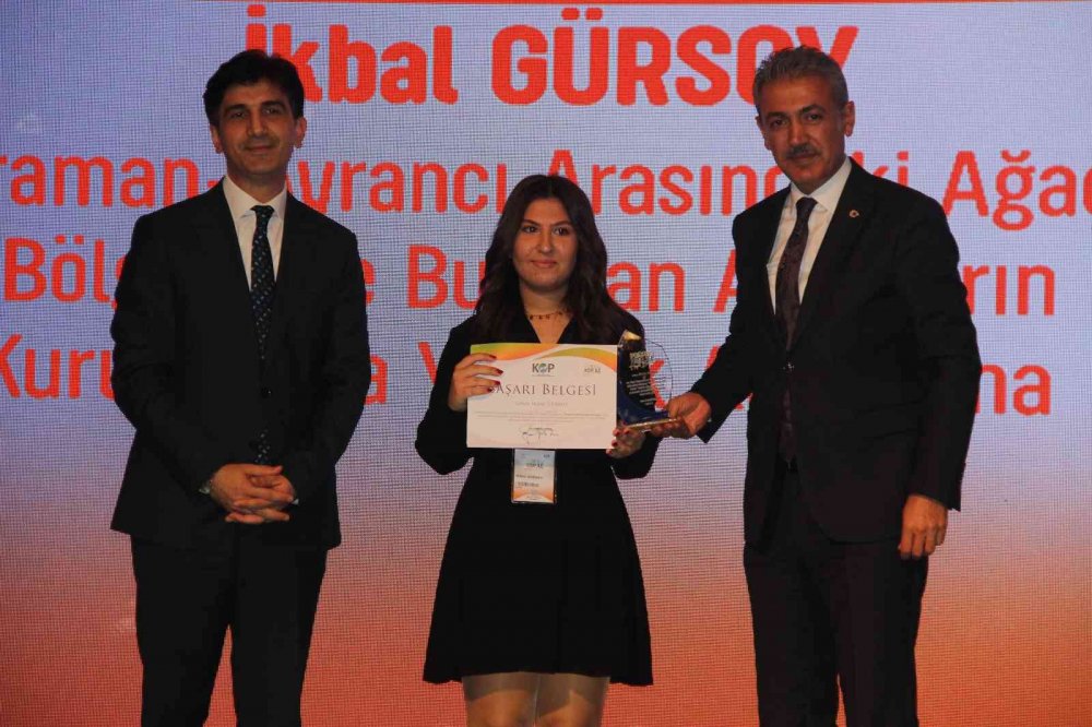 Konya haber! 'Projem KOP İle Hayat Buluyor' yarışmasında dereceye giren projelere ödül