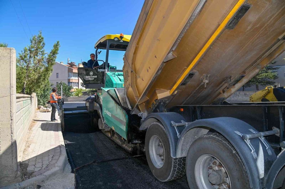 Konya haber! Selçuklu’da asfalt çalışmaları hızlandı