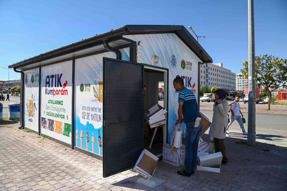 Konya Selçuklu’da 'atık kumbaram' projesi ile 9 bin kilogram atık geri dönüştürüldü