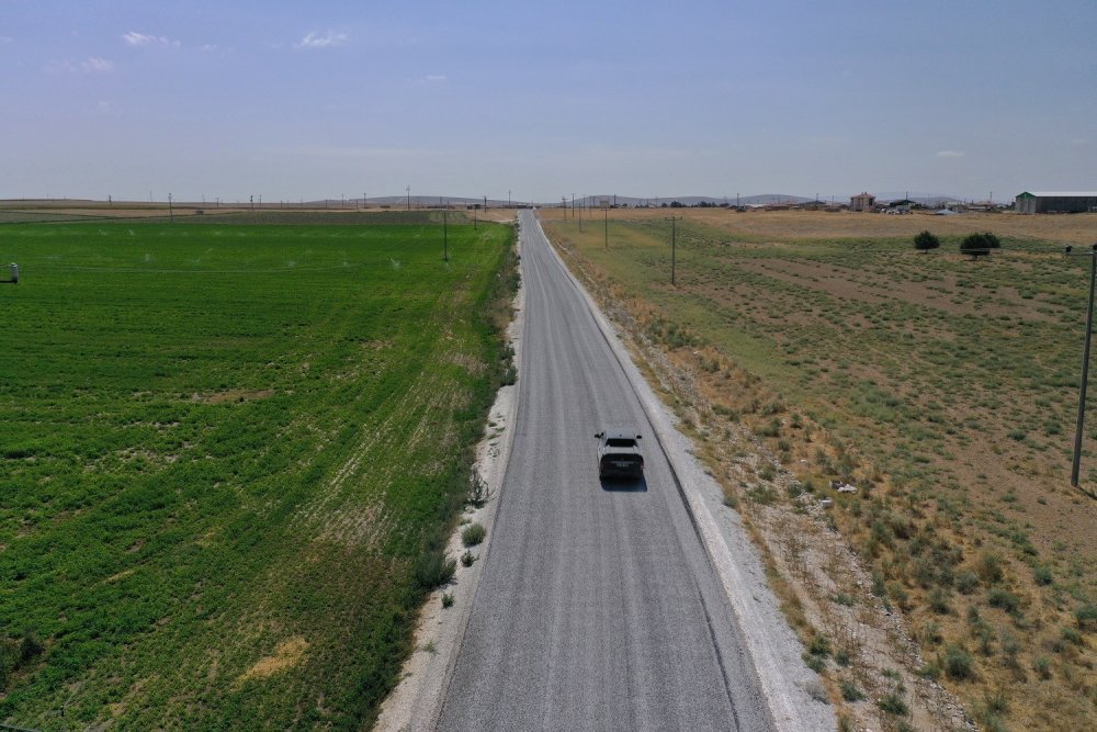 Konya haber! Karatay'da yol çalışmaları sürüyor