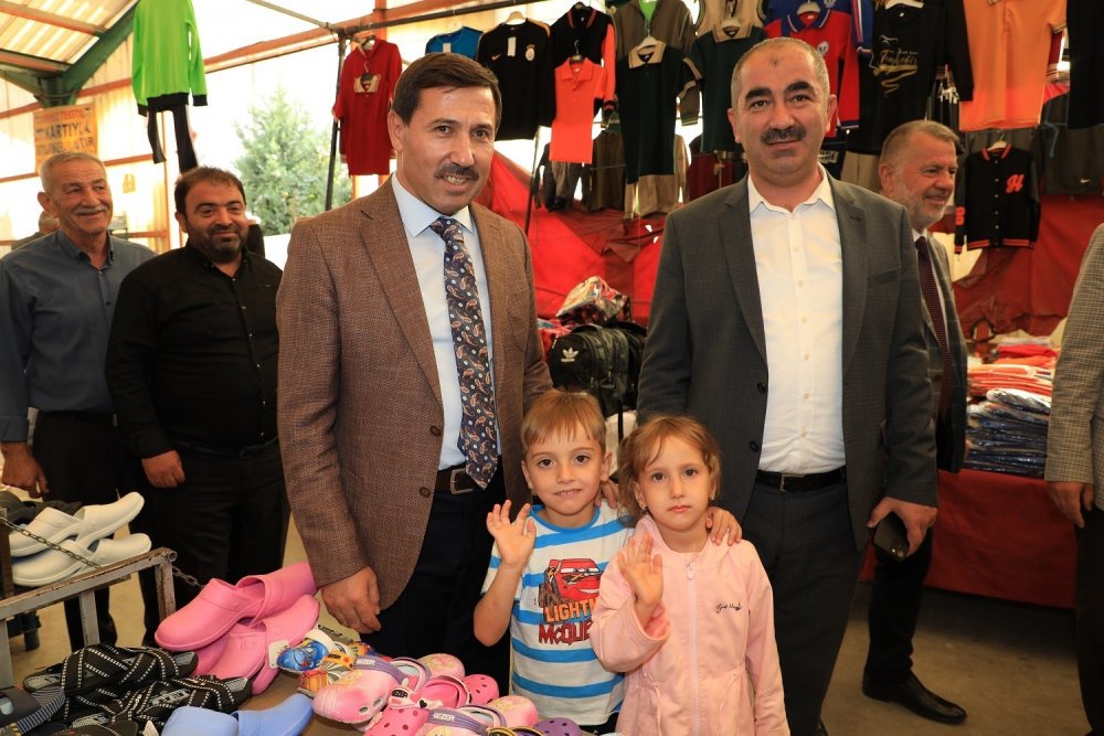 Konya haber! Başkan Kılca, Mengene Mahallesi'nde pazarcı esnafıyla buluştu