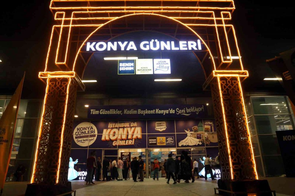 İstanbul’da düzenlenen 'Konya Günleri'ne yoğun ilgi