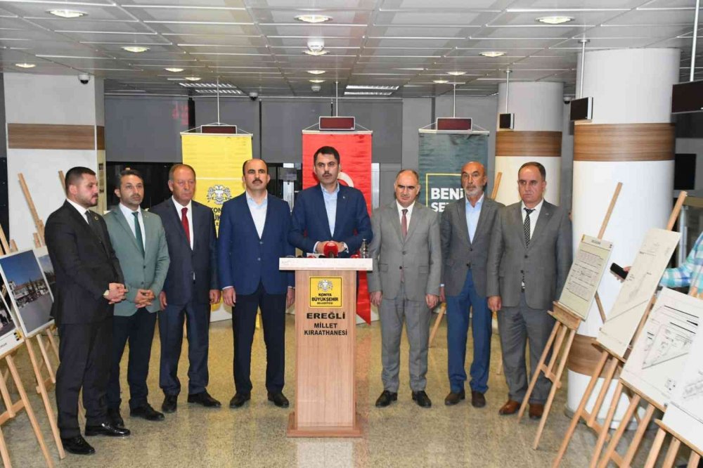 Bakan Kurum'dan Konya'da TOKİ açıklaması