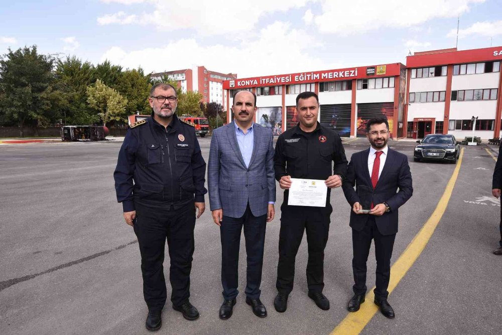 Konya İtfaiyesi dünyaya model oldu! TİKA işbirliğiyle bir çok ülkenin itfaiyecilerine eğitim veriliyor