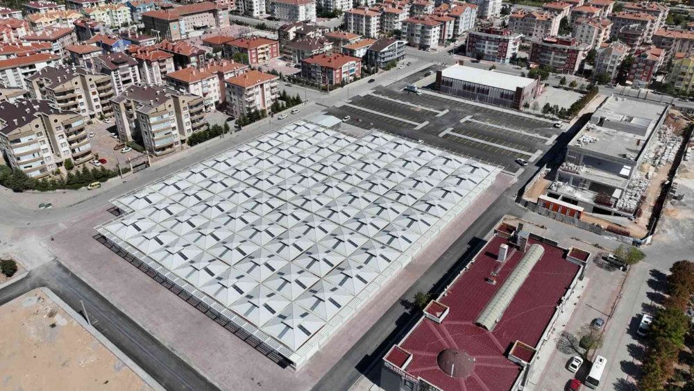 Konya haber! Selçuklu Yazır Kapalı Pazarı resmen açılıyor