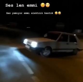 Konya'da bir ehliyetsiz drift terörü daha! Sosyal medyada paylaşılan görüntü pahalıya patladı