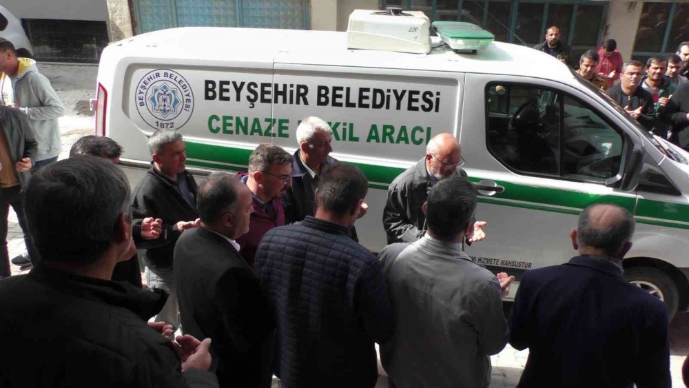 Konya'daki korkunç kazada can vermişti! Belediye çalışanı Hasan Basri Ecevitci toprağa verildi