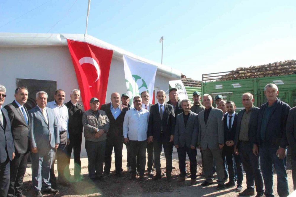 Karaman'da 2022-2023 yılı pancar alımı kurban ve dualarla başladı!