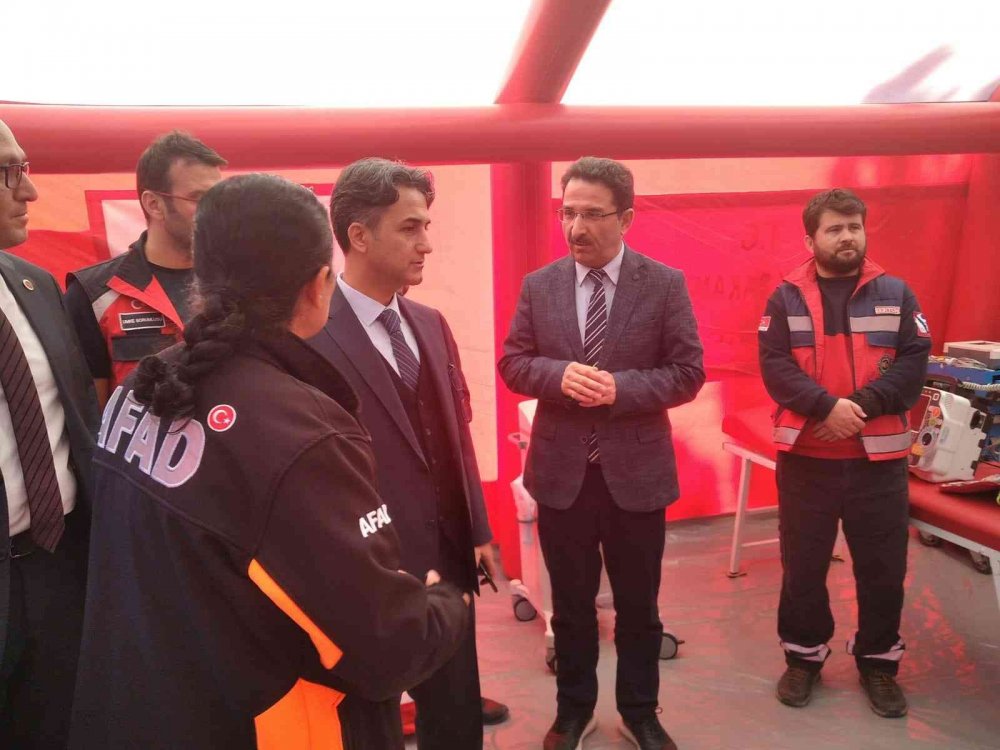 Konya’da AFAD'dan nefes kesen afet tatbikatı!
