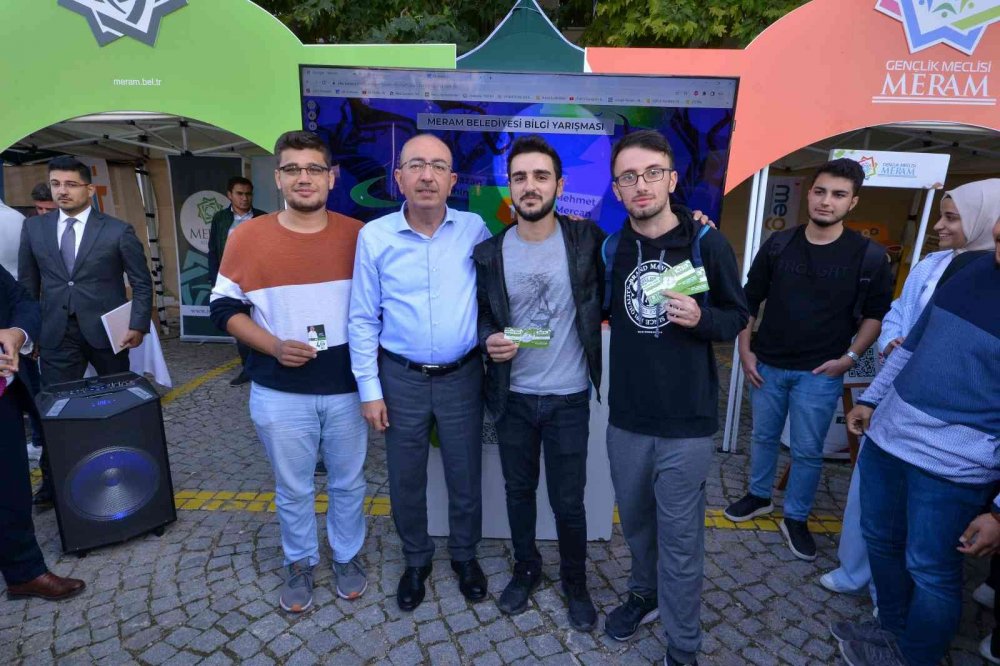 Konya haber! Başkan Kavuş NEÜ UNI101FEST'te gençlerle buluştu