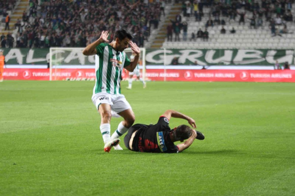 Konyaspor iyi oynadı Gaziantep kazandı!