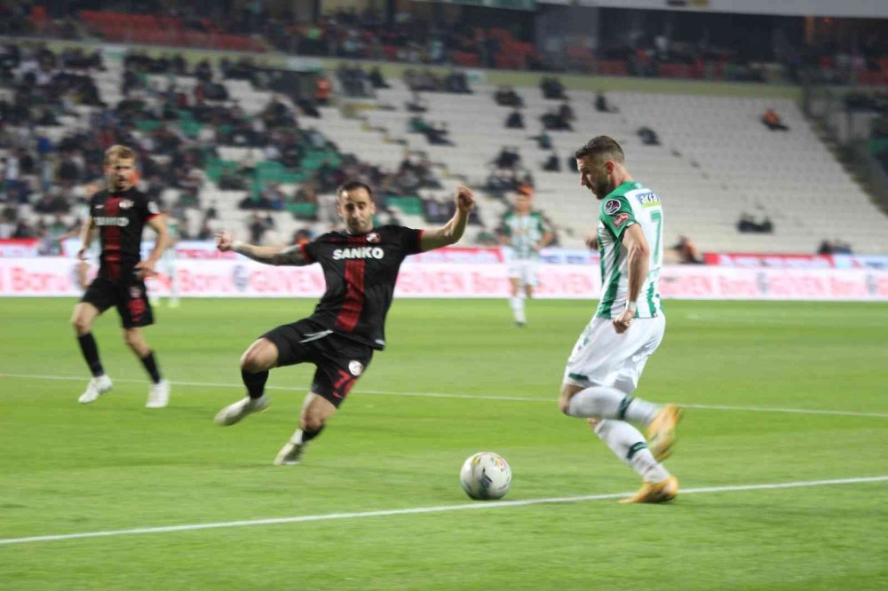 Konyaspor iyi oynadı Gaziantep kazandı!