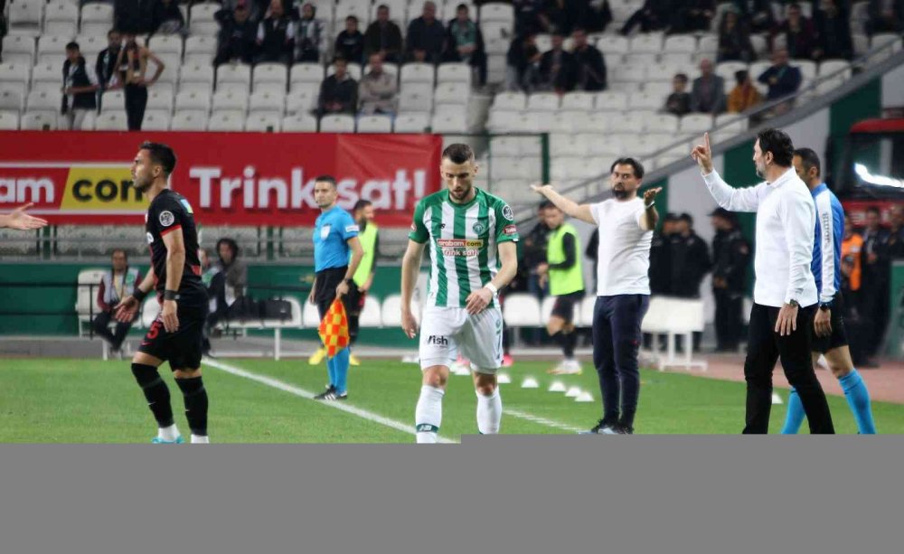 Konyaspor iyi oynadı Gaziantep kazandı!