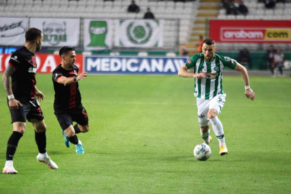 Konyaspor iyi oynadı Gaziantep kazandı!